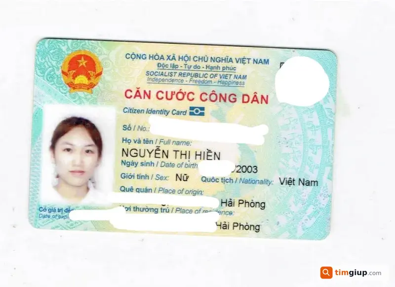 Tìm ví giấy tờ tên Nguyễn Thị Hiền rơi ở Cát Bà, Hải Phòng