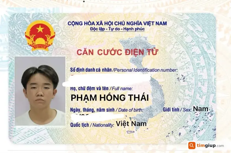 Tìm ví và giấy tờ tùy thân của bạn Phạm Hồng Thái tại Gò Vấp, TP.HCM