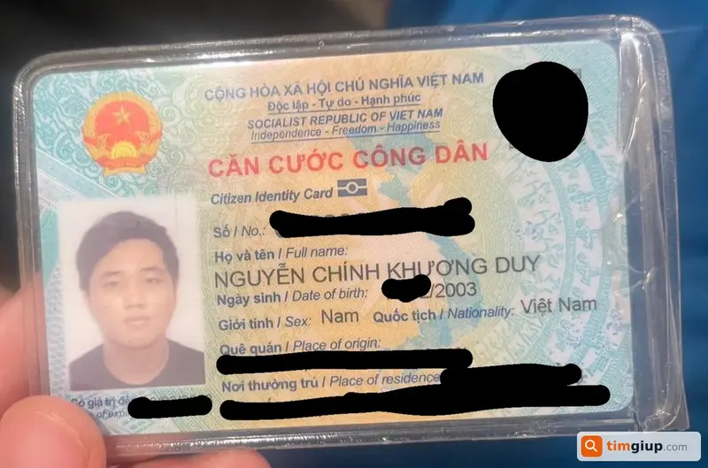 Tìm ví đánh rơi của Nguyễn Chính Khương Duy tại Thủ Đức, TP.HCM