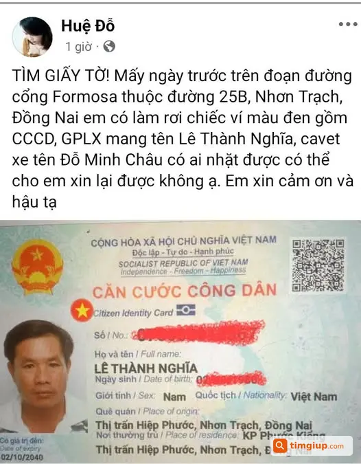 Tìm Đồ Thất Lạc Tại Khu Vực Chưa Xác Định