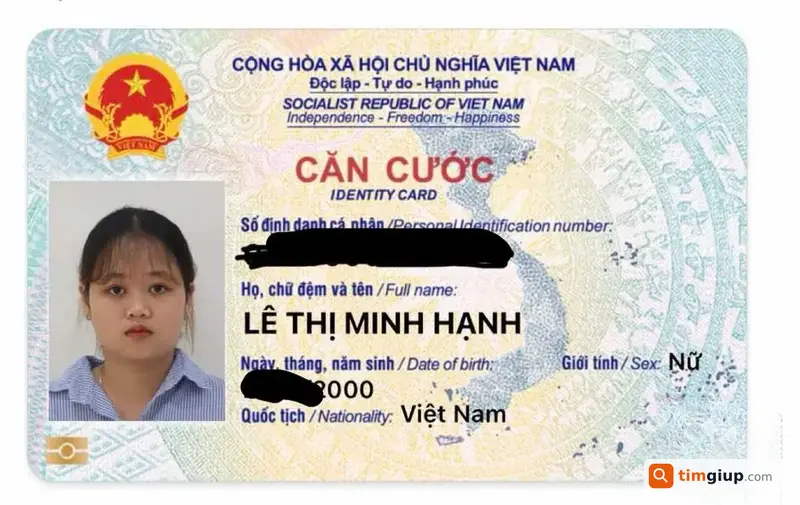 Tìm ví giấy tờ tên Lê Thị Minh Hạnh tại Đà Nẵng