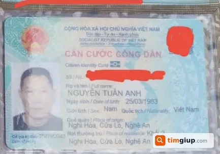 Tìm ví giấy tờ màu đen gần cầu Tuần, Huế