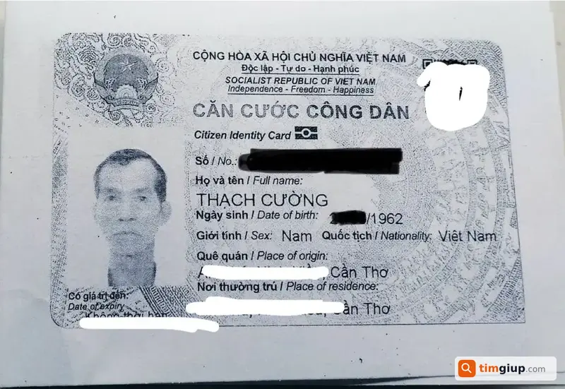 Tìm Ví Giấy Tờ Mang Tên Thạch Cường Tại Trần Bạch Đằng, Cần Thơ