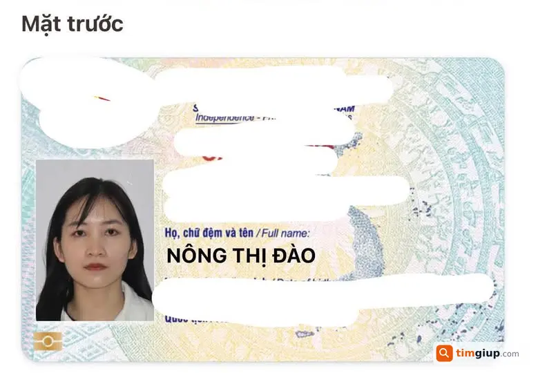 Tìm CCCD tên Nông Thị Đào rơi khu CV Amata - ĐH Đồng Nai