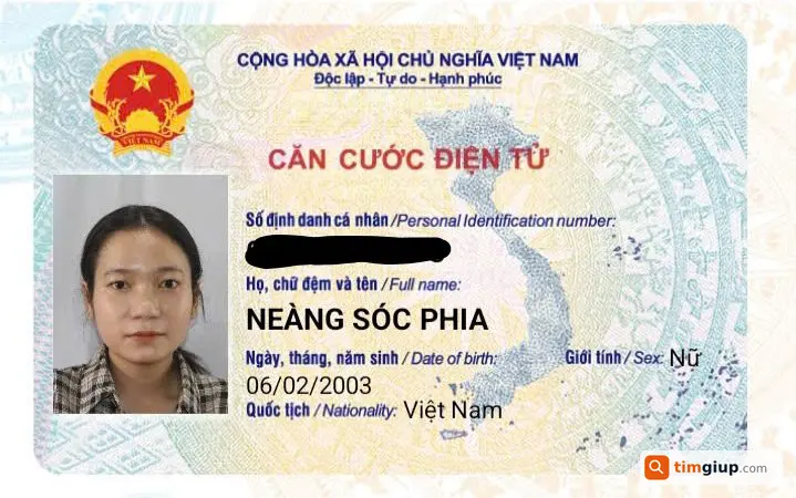 Mất ví chứa CCCD và thẻ ATM tại đường 819 Kiến Tường Long An