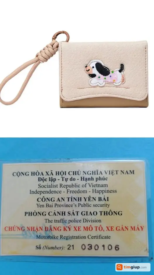 Rơi ví có CCCD, bằng lái từ ĐH Đại Nam về Thanh Lãm