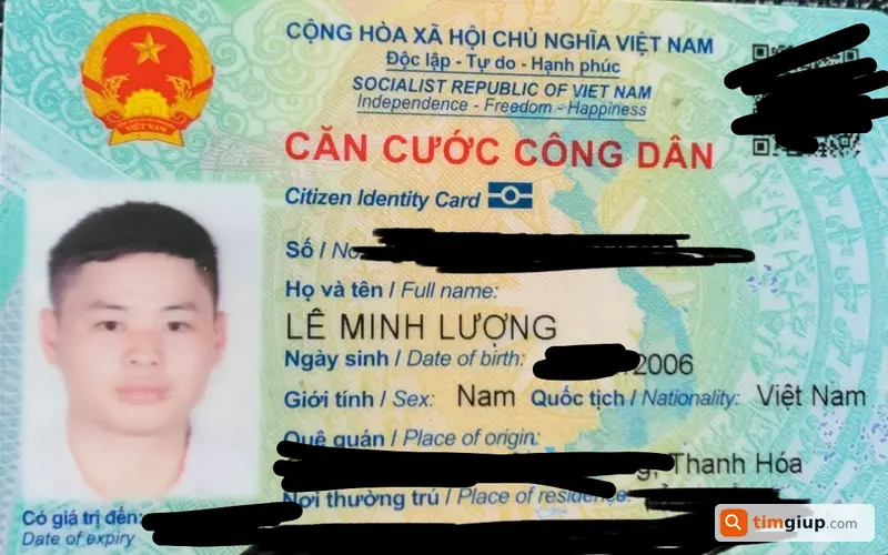 Tìm ví đen và giấy tờ tên Lê Minh Lượng tại Thủ Đức