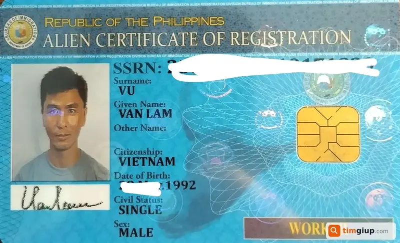 Tìm thẻ Visa tên Văn Lâm (1992) tại Quận Tân Bình, TP.HCM