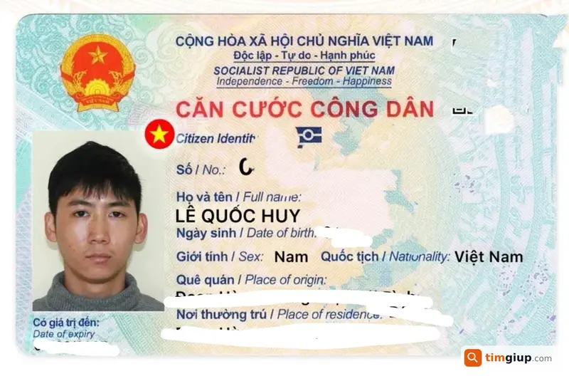 Tìm ví màu xanh rêu của anh Lê Quốc Huy tại quận Thanh Xuân, Hà Nội