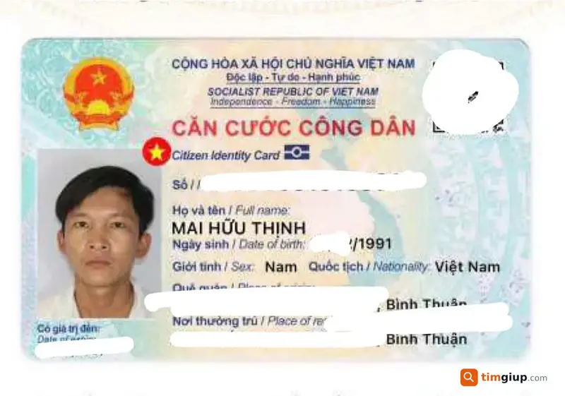 Tìm ví màu đen chứa giấy tờ tùy thân của anh Mai Hữu Thịnh