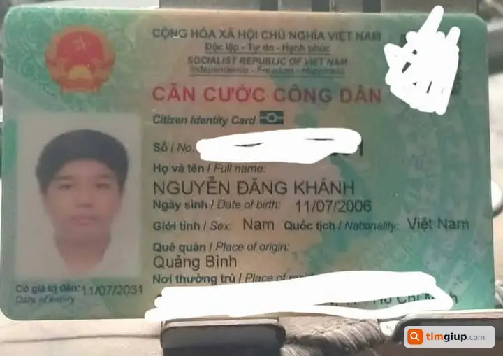 Tìm Ví Da Màu Đen Cùng Giấy Tờ Thất Lạc Tại Gò Vấp