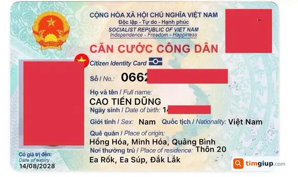 Tìm ví chứa CCCD và bằng lái của Cao Tiến Dũng tại Gò Vấp
