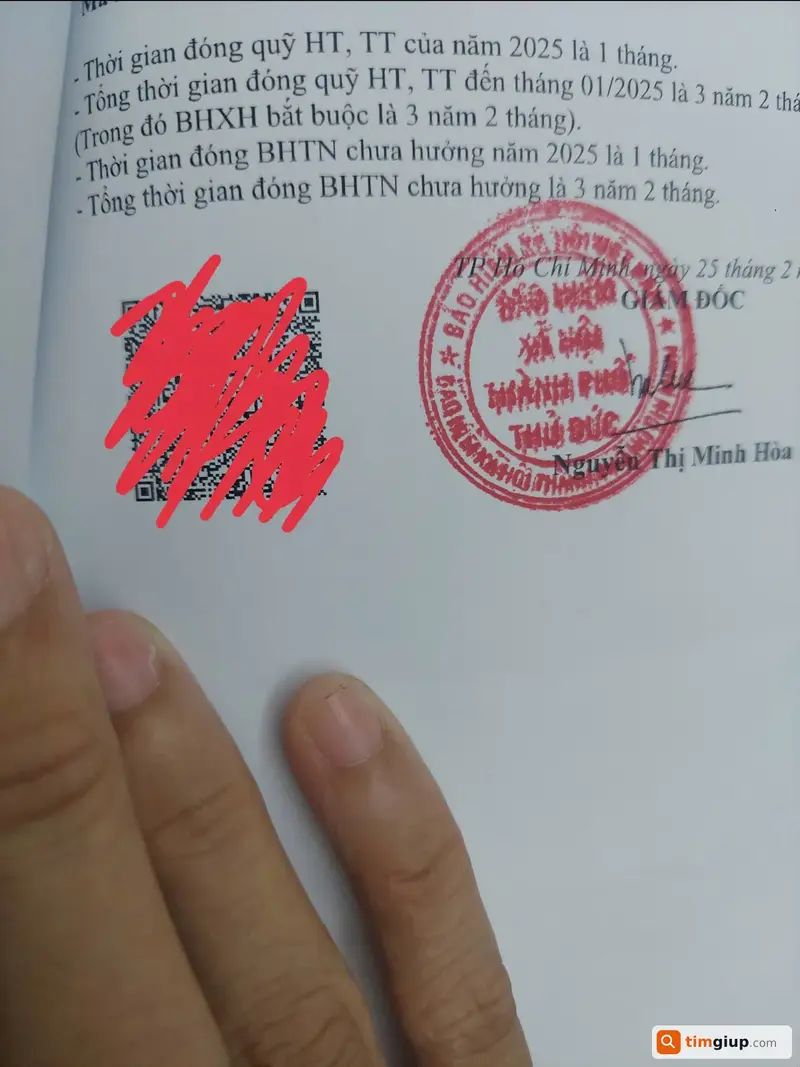 Tìm túi giấy tờ mang tên Trần Thu Thảo tại Thuận An, Bình Dương