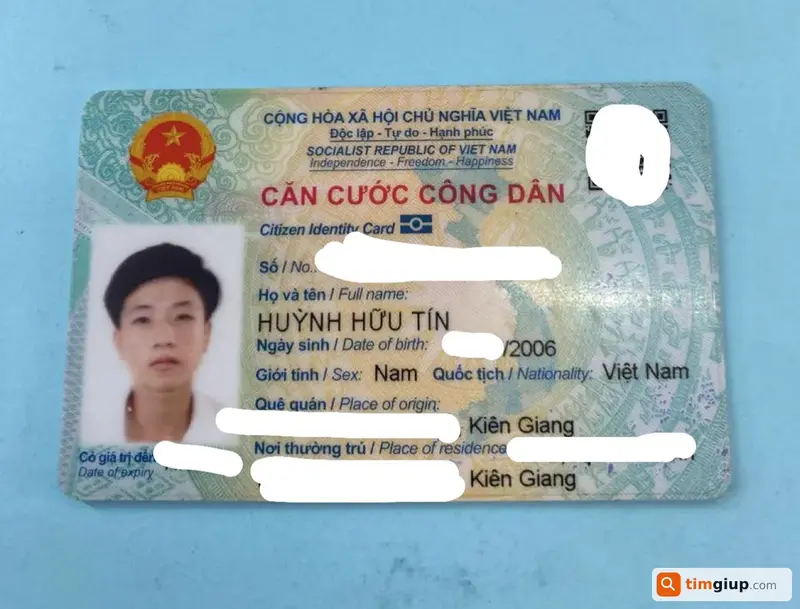 Tìm ví và giấy tờ tùy thân của Huỳnh Hữu Tín tại Tân Uyên, Bình Dương