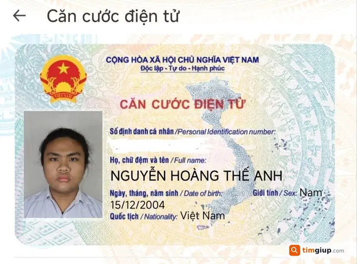 Mất ví màu đen có CCCD và giấy tờ