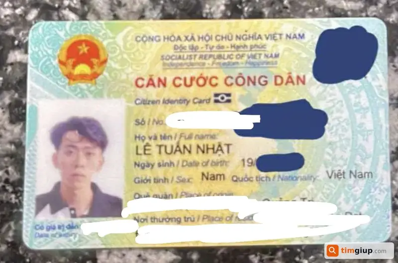 Tìm ví đánh rơi chứa giấy tờ tên Lê Tuấn Nhật tại TP. Hồ Chí Minh