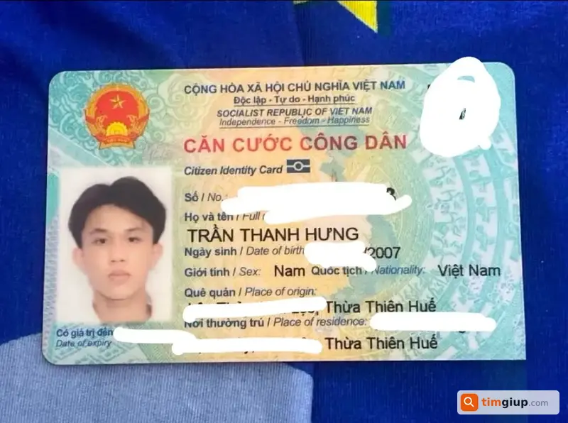 Tìm Ví Giấy Tờ Mang Tên Trần Thanh Hưng Tại Đà Nẵng