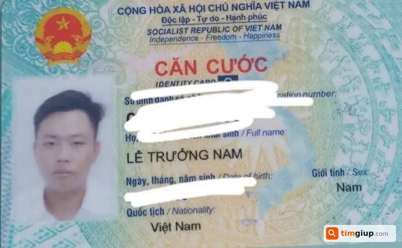 Tìm ví giấy tờ tên Lê Trưởng Nam rơi Phan Văn Hớn Hóc Môn
