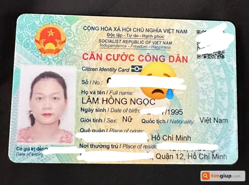 Tìm ví và giấy tờ tên Lâm Hồng Ngọc rơi tại Hải Phòng