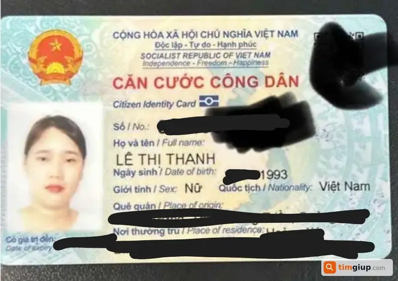 Tìm ví LV màu nâu tên Lê Thị Thanh tại Đà Lạt, Lâm Đồng