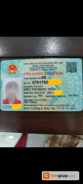 Tìm bóp da màu vàng chứa CCCD, giấy tờ QL1A Cầu Mỹ Lợi Đồng Tháp