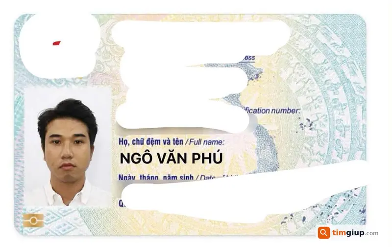Tìm giấy tờ cá nhân tên Ngô Văn Phú bị mất tại TP.HCM