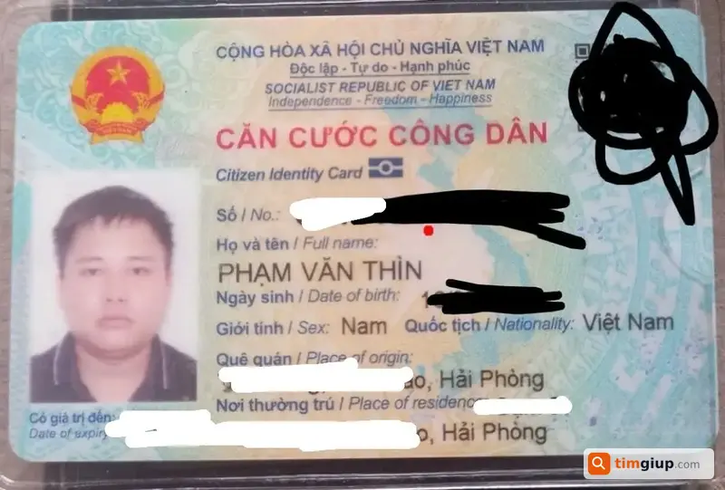 Tìm Ví Đen Chứa Giấy Tờ Mang Tên Phạm Văn Thìn Tại Hải Phòng