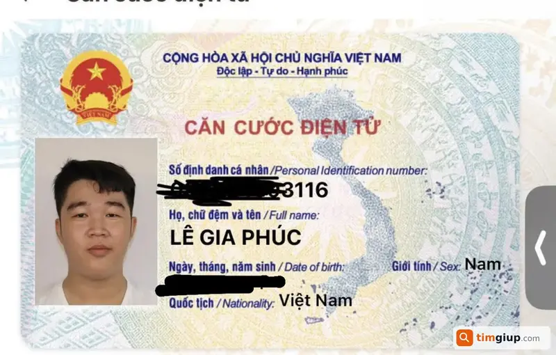Tìm ví đánh rơi có giấy tờ tên Lê Gia Phúc tại TP. Hồ Chí Minh