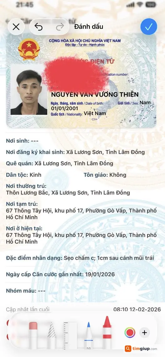 Tìm CCCD, bằng lái và thẻ ngân hàng rơi Gò Vấp - Tân Bình