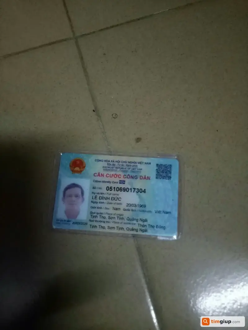 Tìm ví màu đen của ông Lê Đình Đức tại Phan Thiết