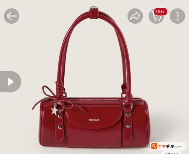 Tìm Túi Xách Đỏ Đánh Rơi Trên Đường Điện Biên Phủ Hàng Xanh