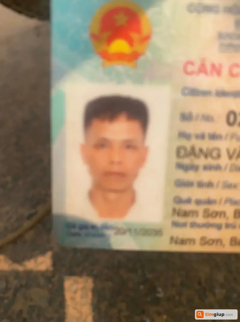 Tìm ví đánh rơi tại Quảng Ninh của ông Đặng Văn Năm