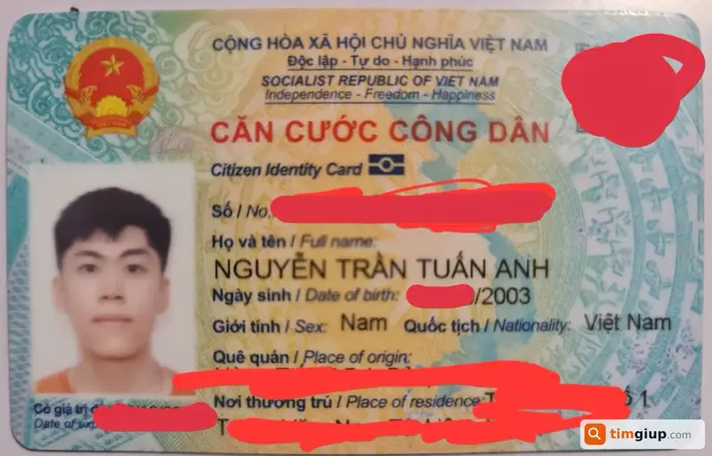 Tìm ví và giấy tờ tùy thân của Nguyễn Trần Tuấn Anh