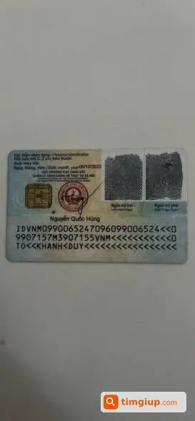 Mất Ví Có Điện Thoại Và Cccd, Mong Người Nhặt Liên Hệ