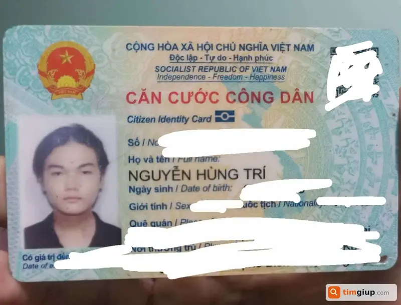 Tìm ví đánh rơi mang tên Nguyễn Hùng Trí tại Đồng Nai