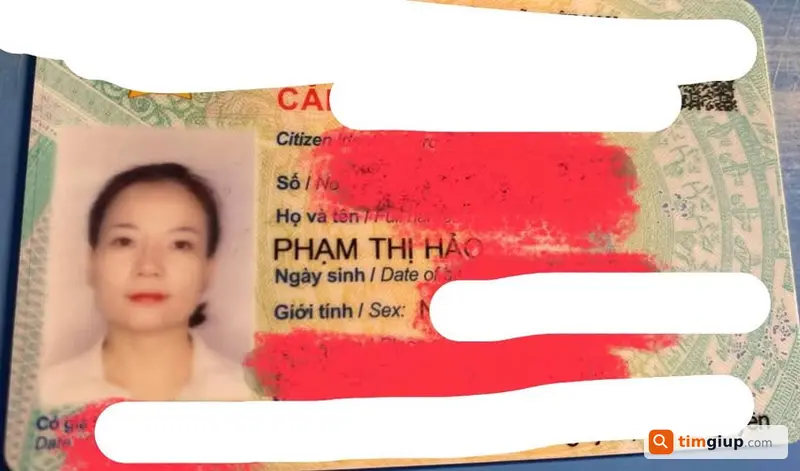 Thất lạc CCCD, bằng lái xe tên Phạm Thị Hảo Hà Nội