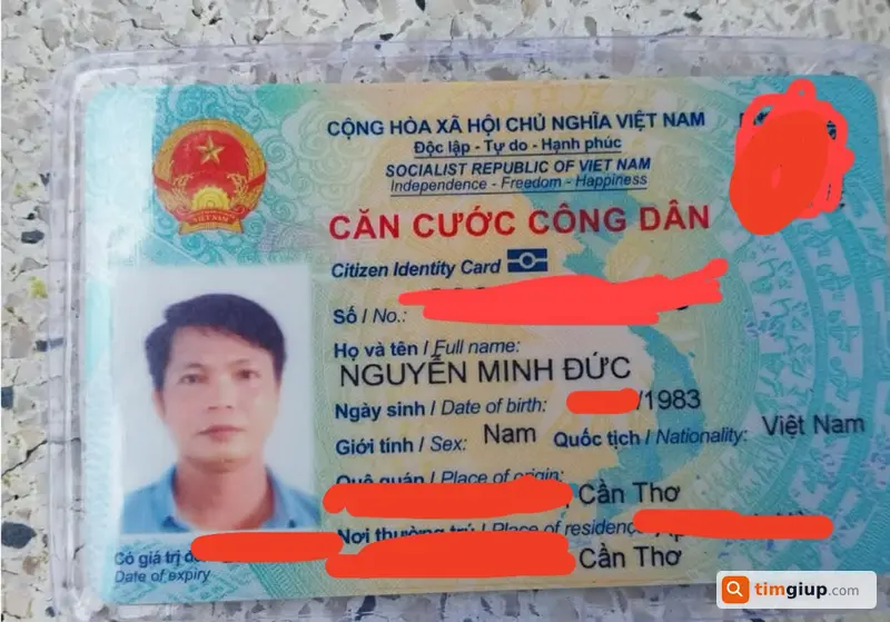 Tìm CCCD và bằng lái A1 Nguyễn Minh Đức rơi tại sân bay Tân Sơn Nhất
