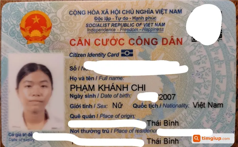 Rơi Ví Giấy Tờ Phạm Khánh Chi Tại Dương Khuê, Từ Liêm
