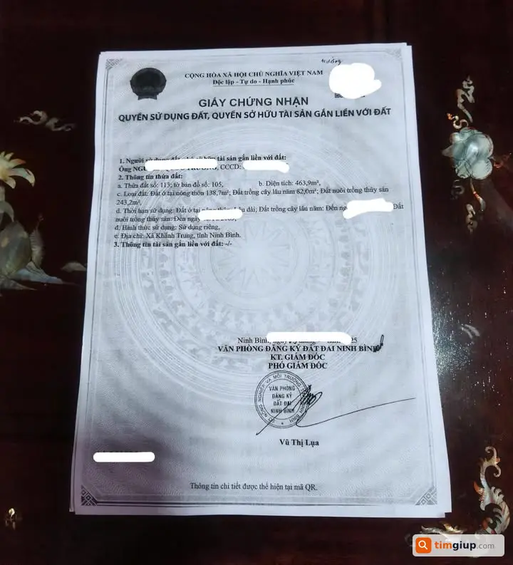 Thất lạc giấy chứng nhận quyền sử dụng đất tại Hà Nội