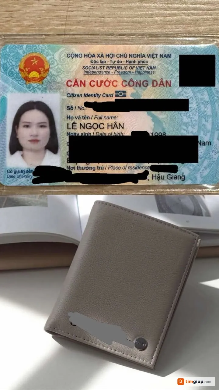 Tìm ví tiền và giấy tờ tùy thân của Lê Ngọc Hân tại Thủ Đức, TP.HCM