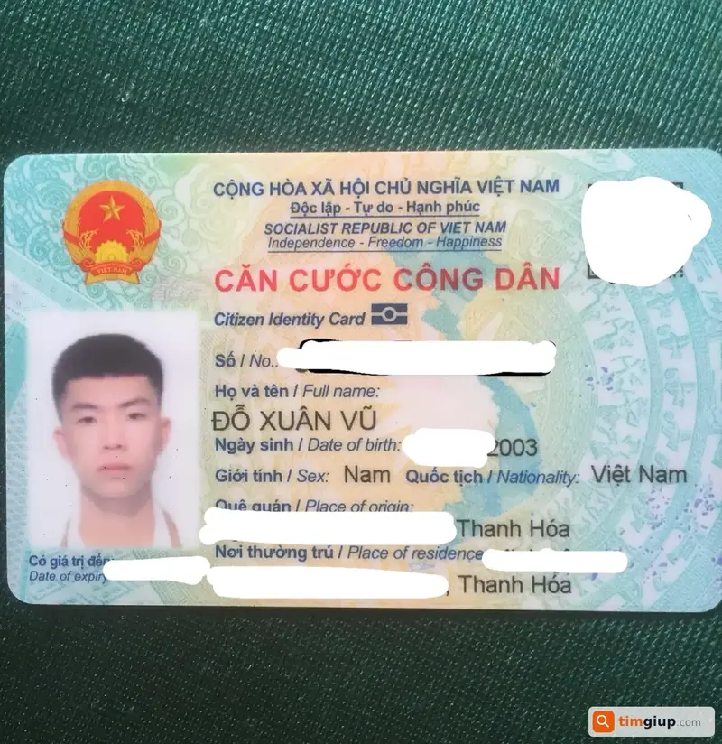 Tìm ví màu đen đánh rơi tại Đà Lạt, Lâm Đồng - Tên Đỗ Xuân Vũ