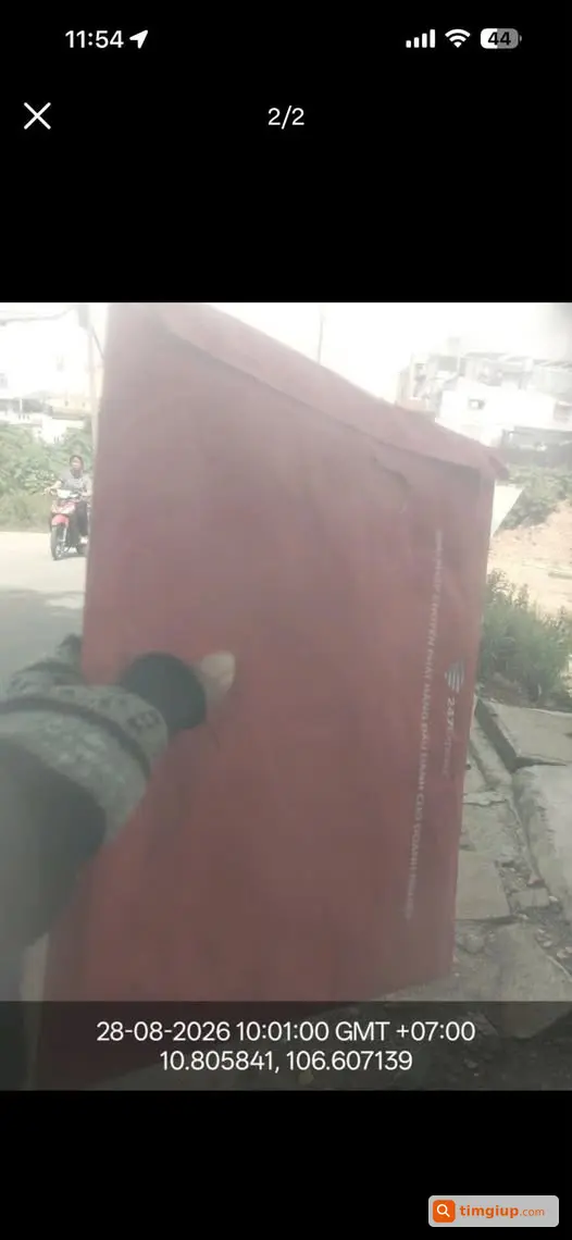Túi Hồ Sơ Có Giấy Tên Hồ Văn Trường Thất Lạc Gần Aeon Tân Phú