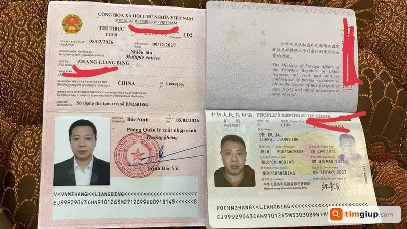 Tìm Giấy Tờ Visa Và Hộ Chiếu Rơi Từ Quế Võ Đến Quang Châu