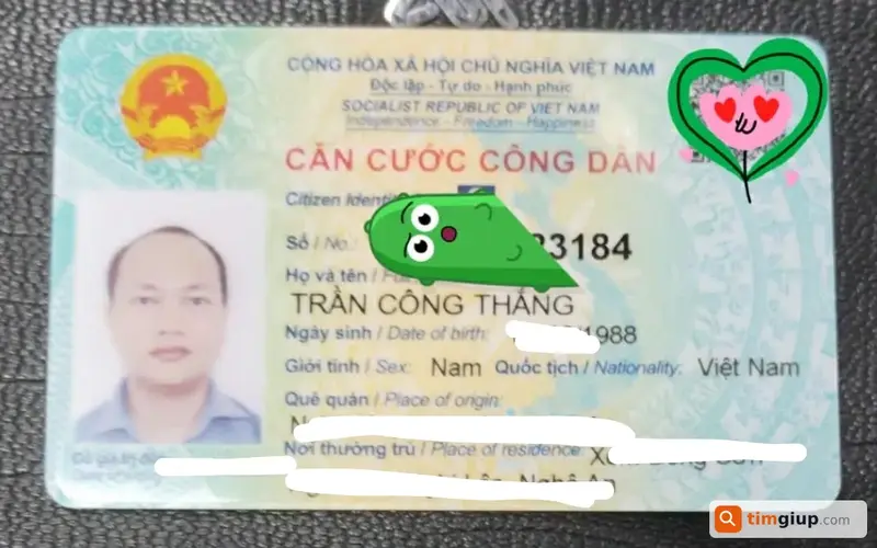 Tìm ví đánh rơi tên Trần Công Thắng tại TP. Hồ Chí Minh