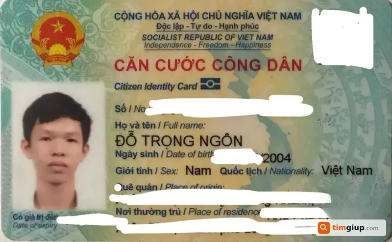 Tìm Ví Da Đen Cùng Giấy Tờ Mang Tên Đỗ Trọng Ngôn Tại Tp.hcm
