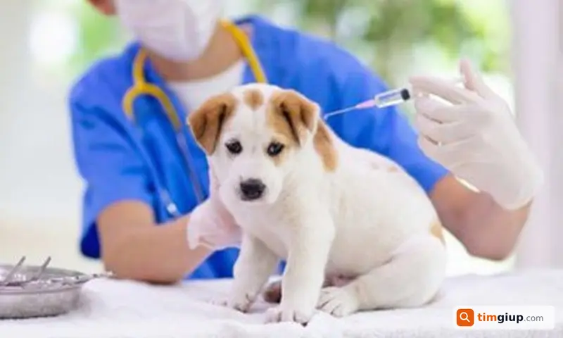 Nhận tiêm phòng chó mèo tại nhà khu Thanh Trì, Hà Nội
