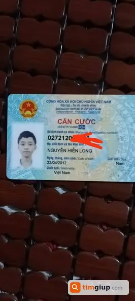 Tìm ví nhỏ thất lạc chứa CCCD, GPLX từ Thị Trấn Chờ về Cầu Nét