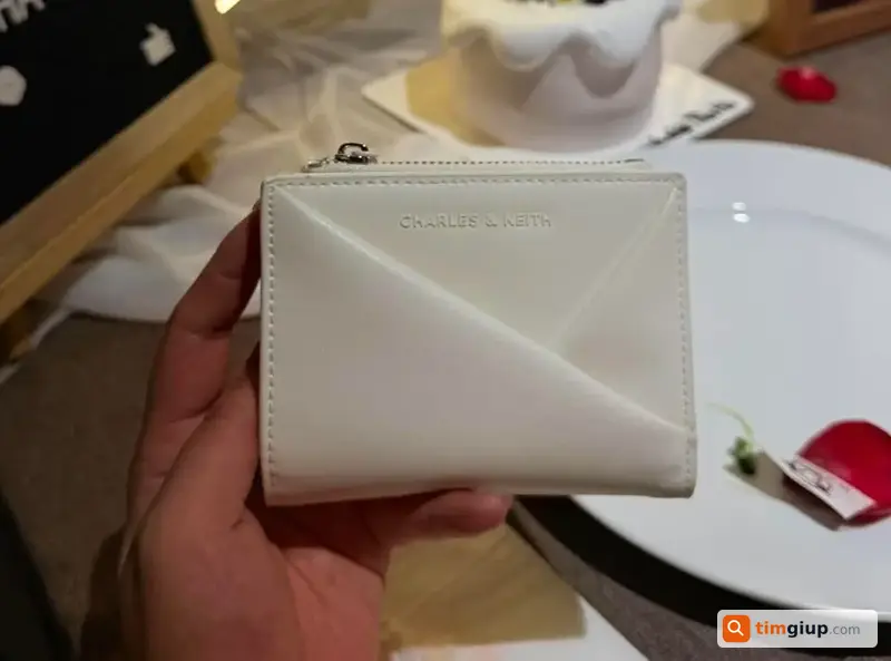 Tìm Ví Trắng Charles & Keith Rơi Tại Hà Nội Centre