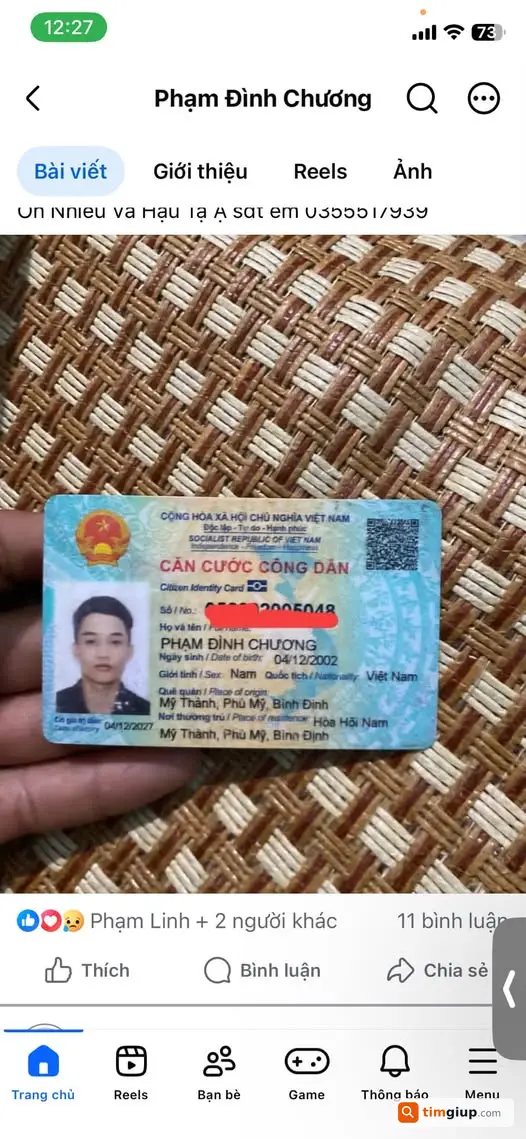 Tìm Đồ Thất Lạc Ví Có Giấy Tờ Khi Chạy Grab Tại Dĩ An - Quận 7
