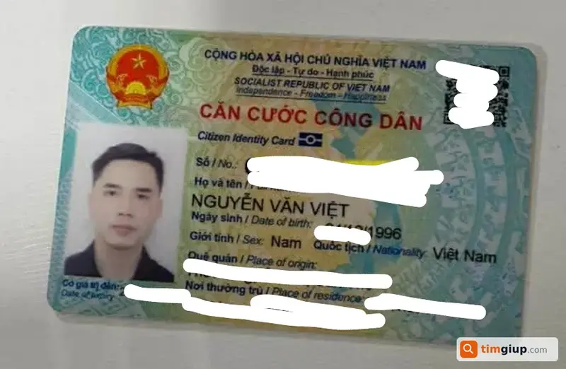 Tìm ví xám nâu của anh Nguyễn Văn Việt tại Cần Thơ